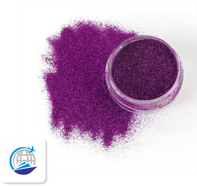 10Kg Pink Glitter Powder image