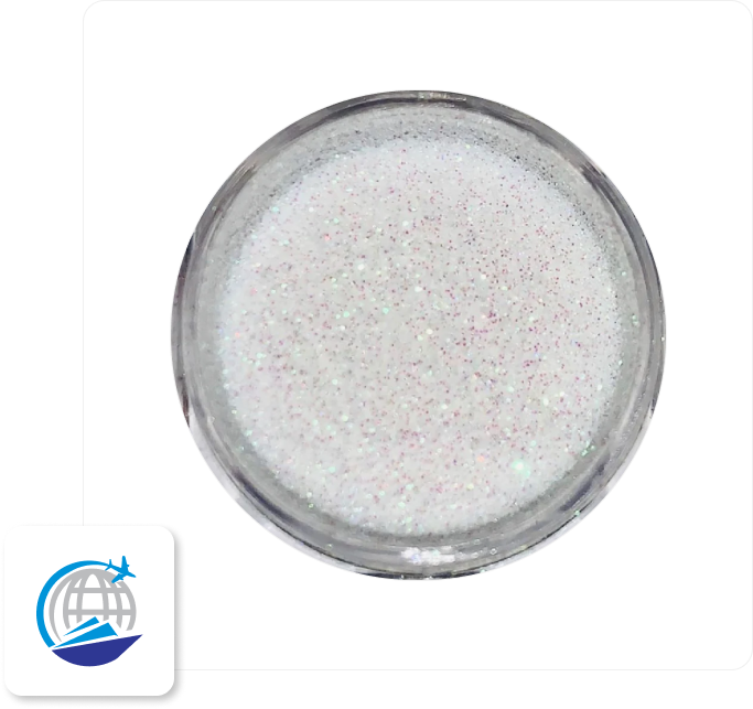 10Kg White Glitter Powder image