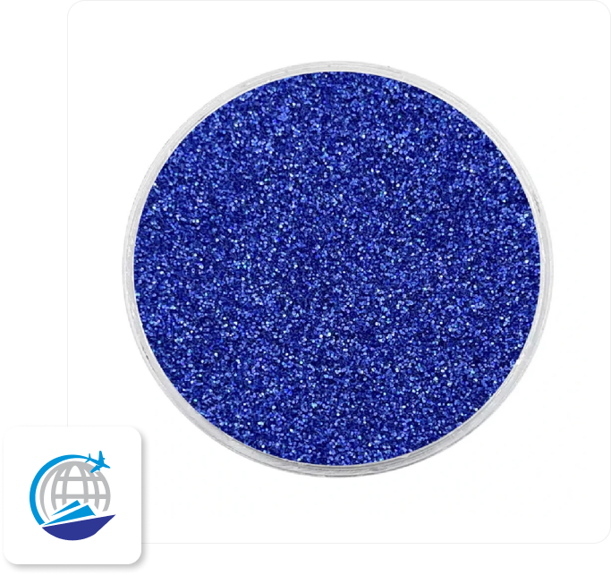 25Kg Blue Color Glitter Powder image