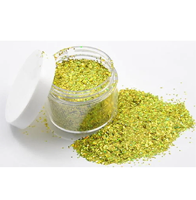 25Kg Yellow Glitter Powder