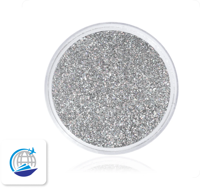 50Kg Silver Glitter Powder image