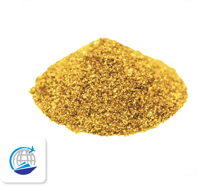 5Kg Golden Glitter Powder image