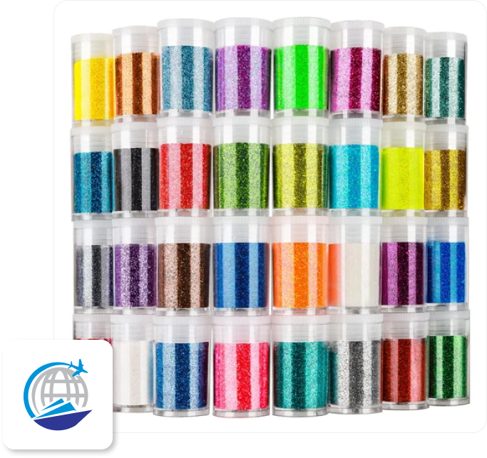 5Kg Multicolor Decorative Glitter Powder image